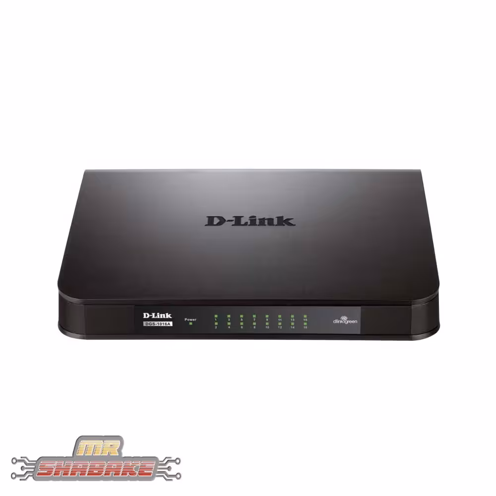 بررسی مشخصات، قیمت و خرید سوئیچ دی لینک DGS-1016A | مسترشبکه