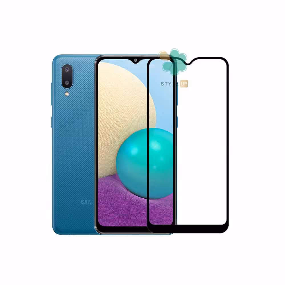 گلس سرامیک گوشی سامسونگ Samsung Galaxy A02 مدل دور تراش