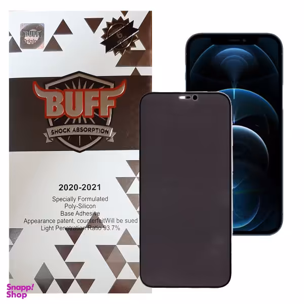 محافظ صفحه نمایش حریم شخصی بوف مدل CFPr9 مناسب برای گوشی موبایل اپل iphone 12 Pro