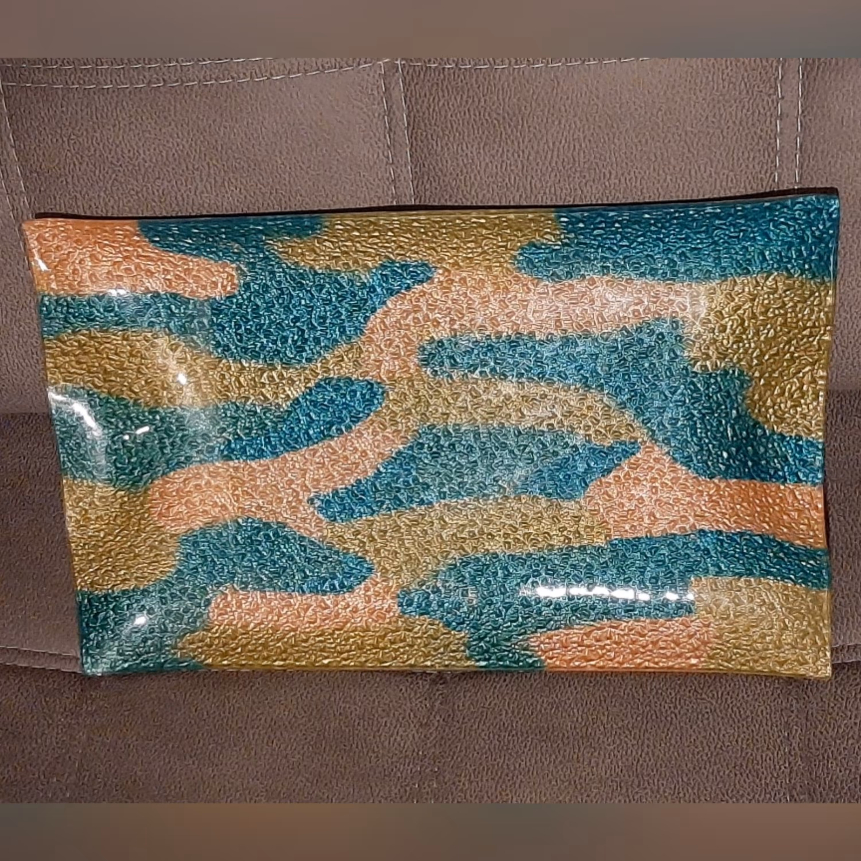 سینی مشجر شیشه ای