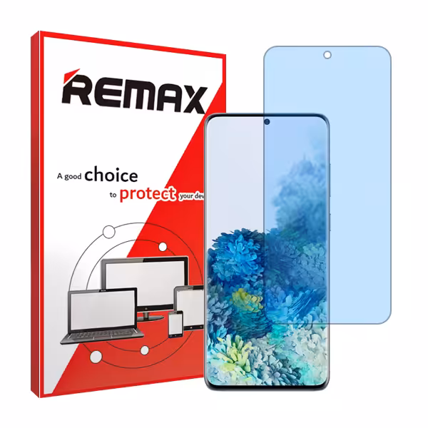 گلس سامسونگ Galaxy S20 5G مدل آنتی بلو برند ریمکس کد S