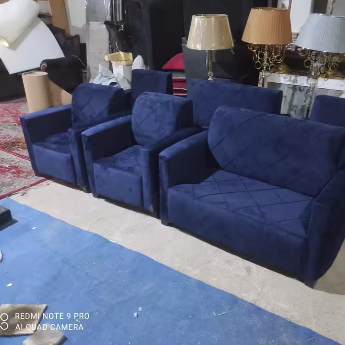 نیم ست اداری پارچه ای  دونفره در رنگ بندی   هزینه ارسال رایگان نیست هزینه ارسال به صورت پس کرایه به عهده مشتری میباشد
