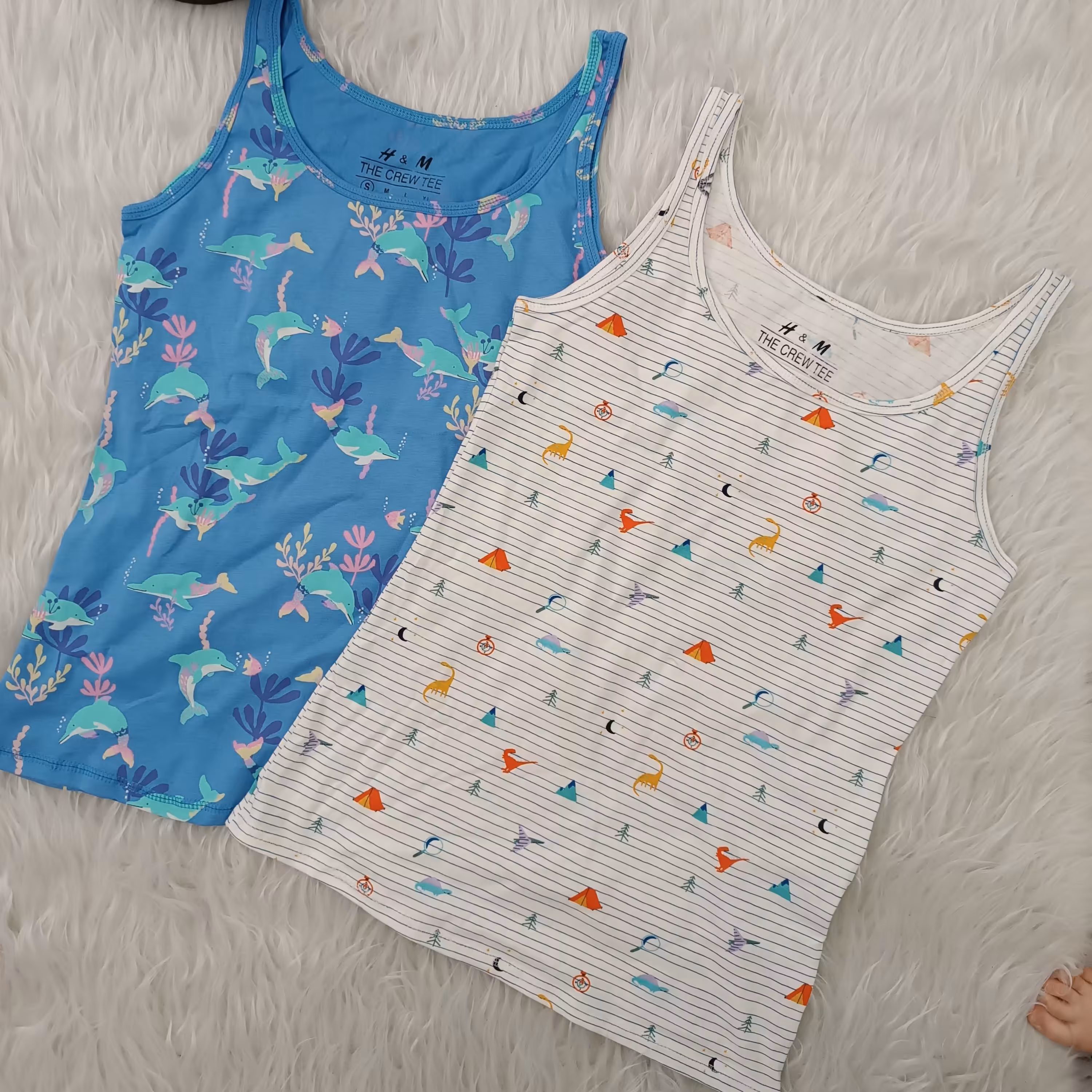 تاپ نخ پنبه اچ اند ام وارداتی 