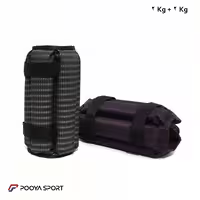 وزنه پا و دست شنی 4 کیلوگرم بسته 2 عددی پویا