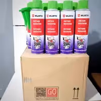 مکمل بنزین(کارتن 12 عددی) اکتان بوستر  300mil وورث پانچی سر فلزی wurth  