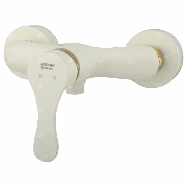 شیر توالت صدف شیری طلا   شرکت راسان