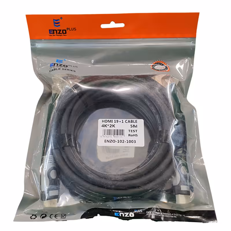 کابل 5 متری HDMI 19 1 4K انزو ENZO