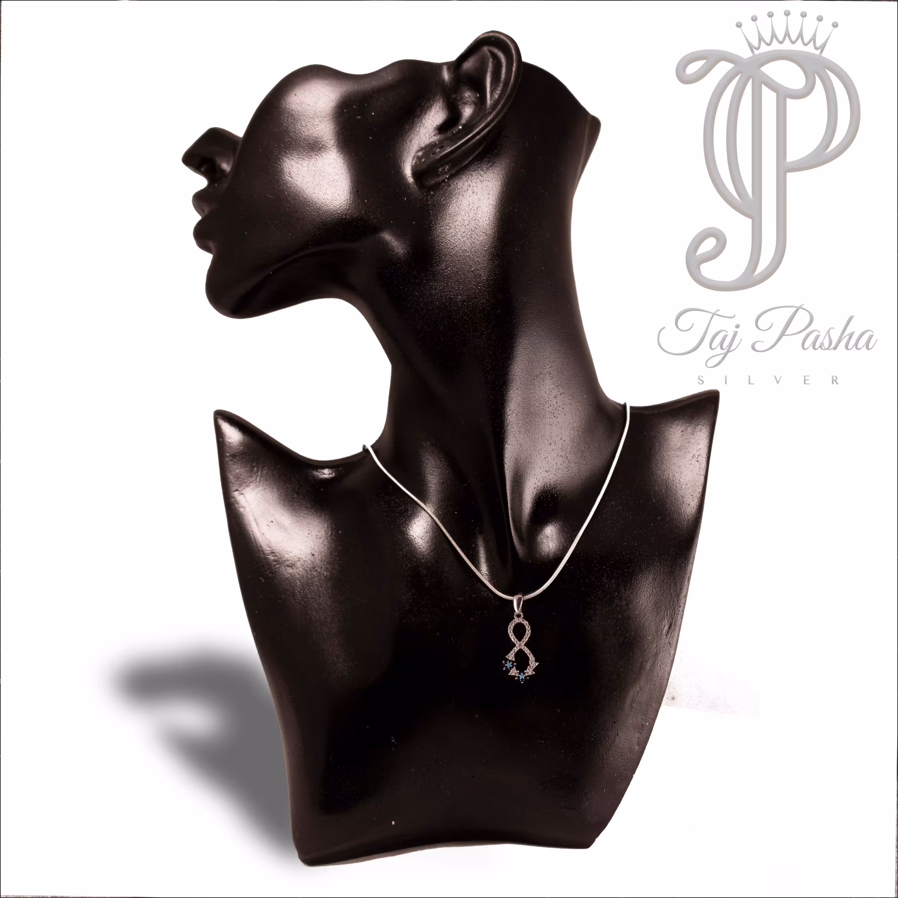 آویز گردنی نقره کد 6011