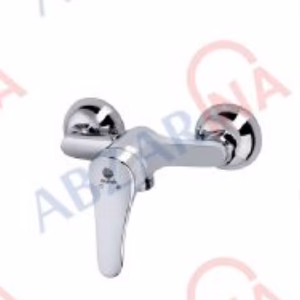 شیر توالت کروم شیبه مدل آذر 