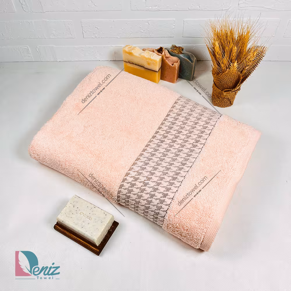 حوله استخری طرح پیچازی رنگ گلبهی