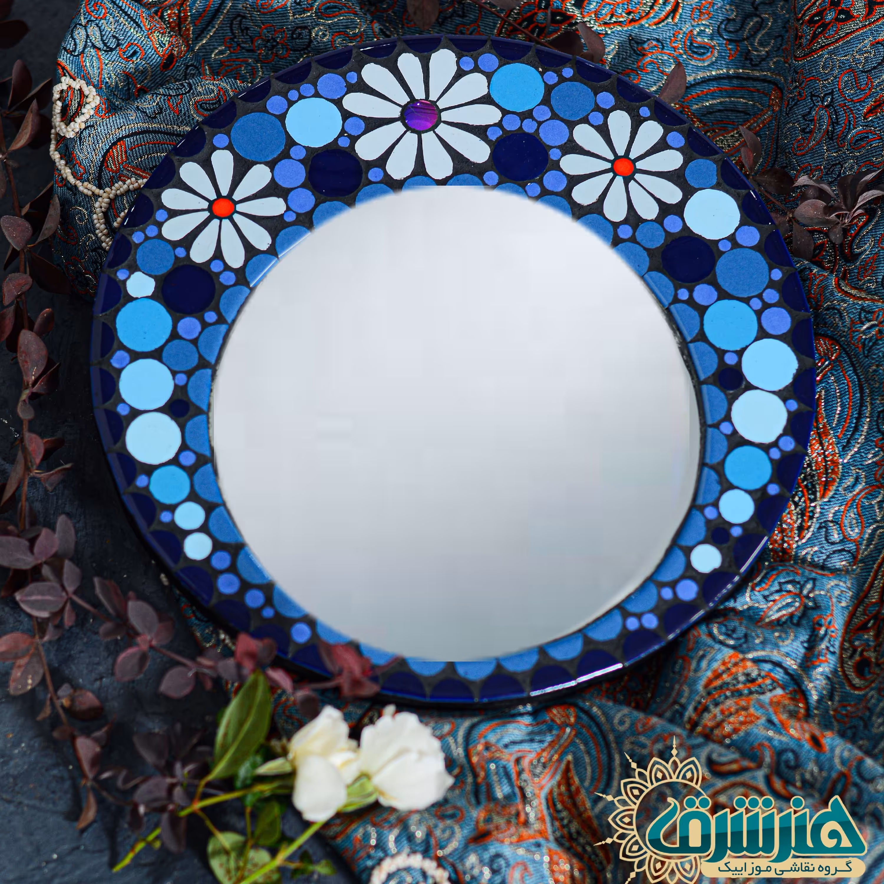 آینه بسیار شیک مخصوص هدیه و سوغات خاص