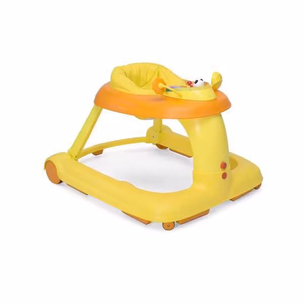 روروئک چیکو سه کاره واکر شو رنگ نارنجی مدل chicco baby walker نارنجی 3کاره