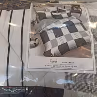 لحافت دونفره طرح باربری دو رو رنگ ثابت لایکو روغنی قابل شستشو 