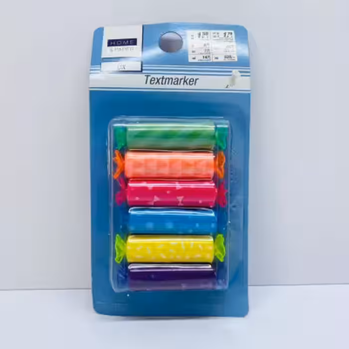 هایلایتر آبنباتی 6 رنگ