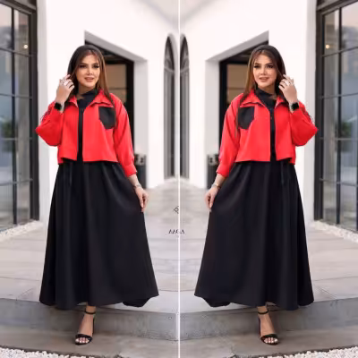 کت سارافون زنانه میکرو مدل تیام