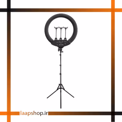 رینگ لایت عکاسی سایز 55 مدل SLP-G63 همراه با پایه