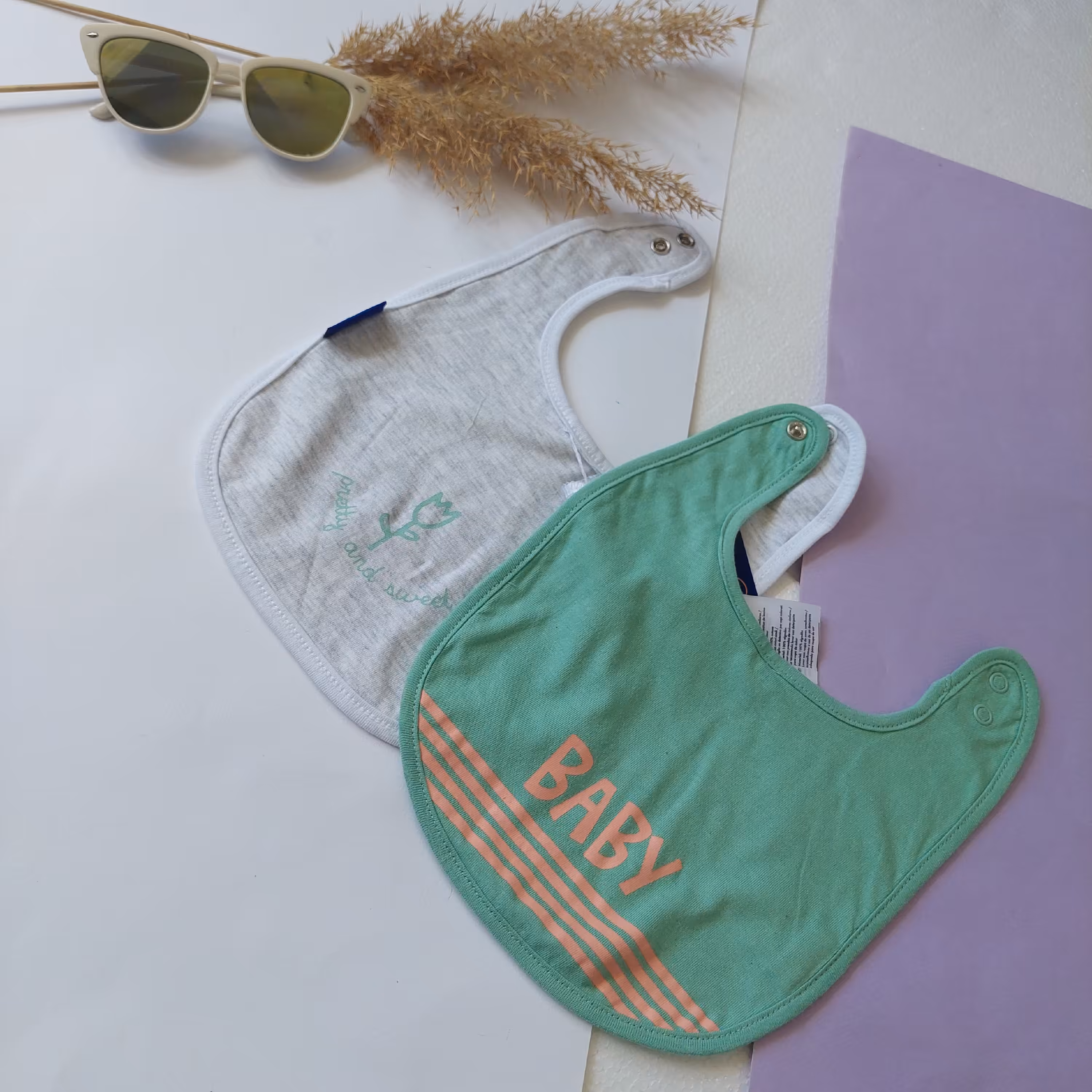 پک دو عددی پیش بند نخی بچه گانه لوپیلو