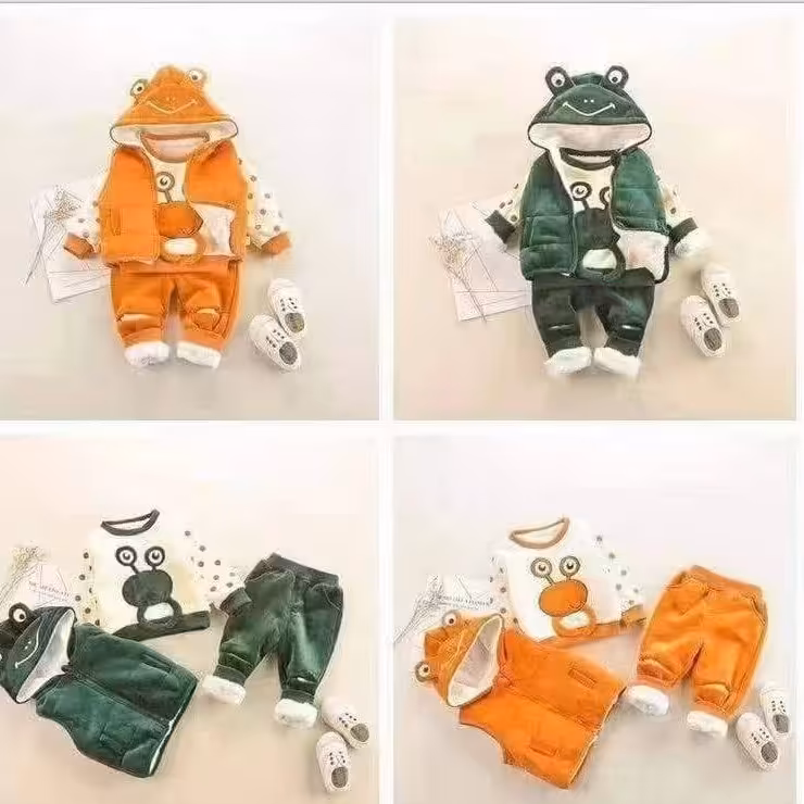 ست 3تیکه مخمل وارداتی  فقط رنگ خردلی 