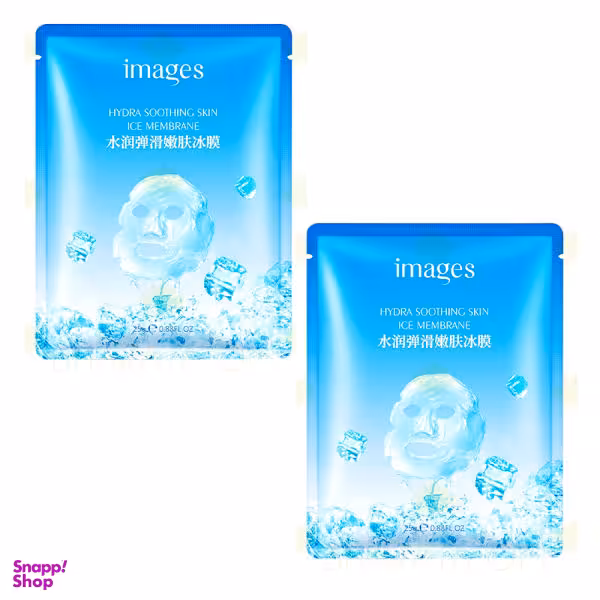 ماسک صورت ایمجز (Images) مدل ICE حجم 25 میلی‌لیتر مجموعه 2 عددی