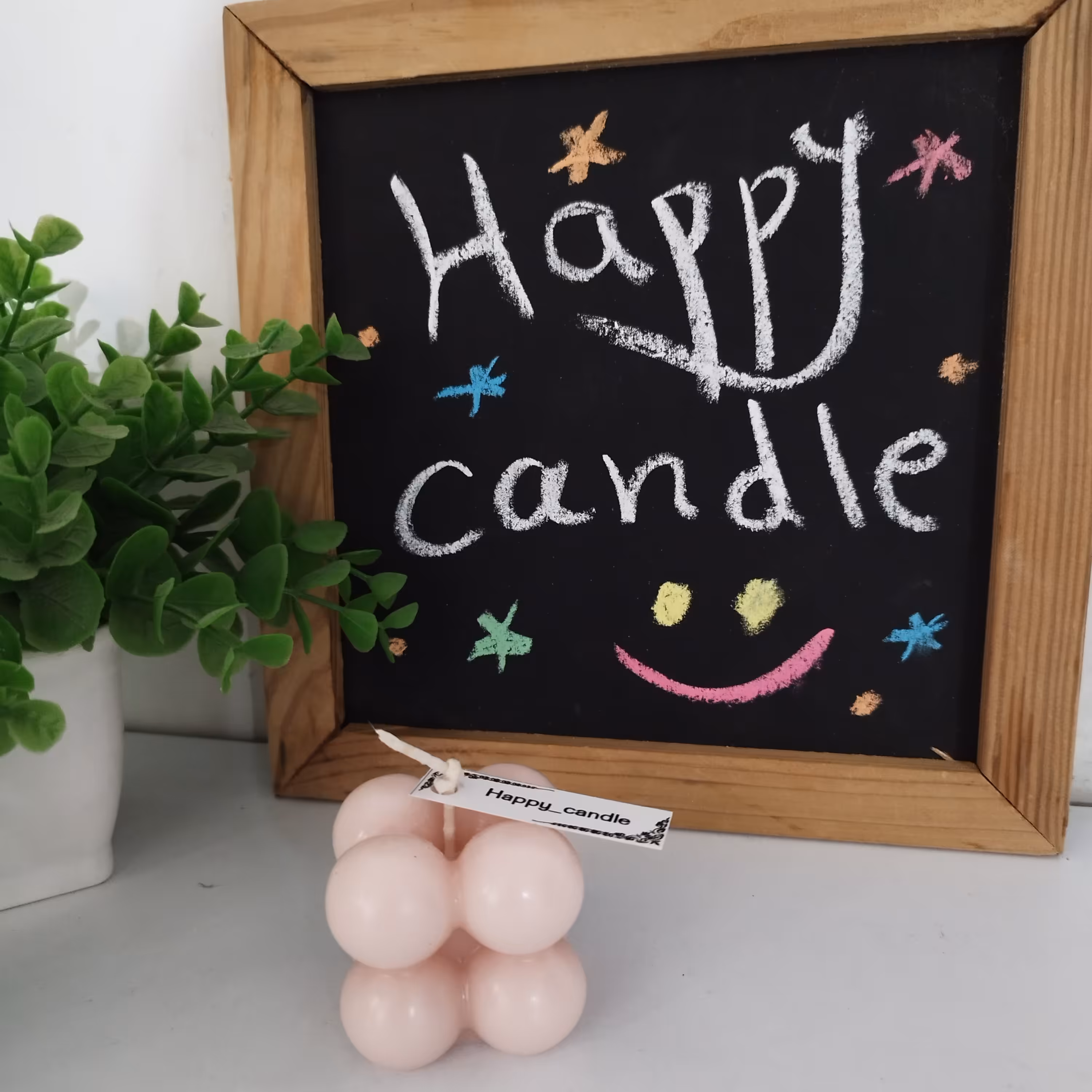 شمع دست ساز روبیک 