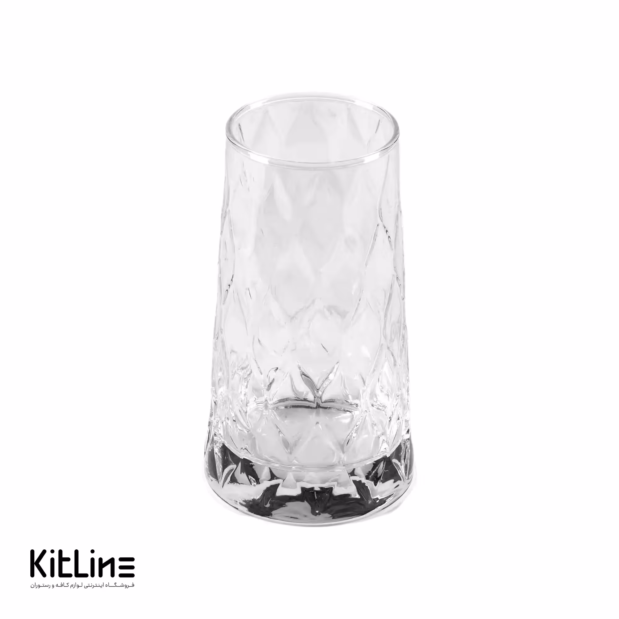 لیوان بلور 450 میلی‌لیتری پاشاباغچه مدل لیفی (ست 4 عددی)