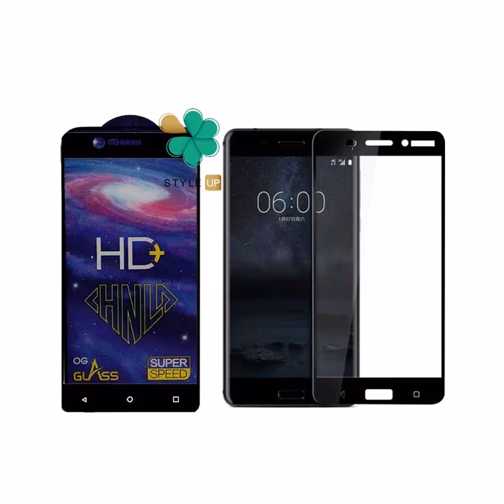 گلس فول گوشی نوکیا Nokia 5 مدل HD Plus