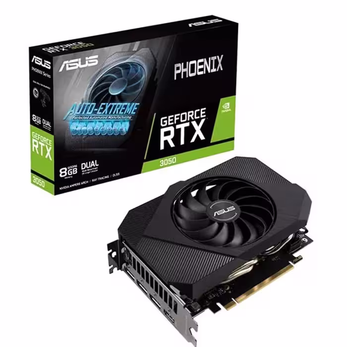 کارت گرافیک 8 گیگابایت ایسوس مدل PH-RTX3050-8G