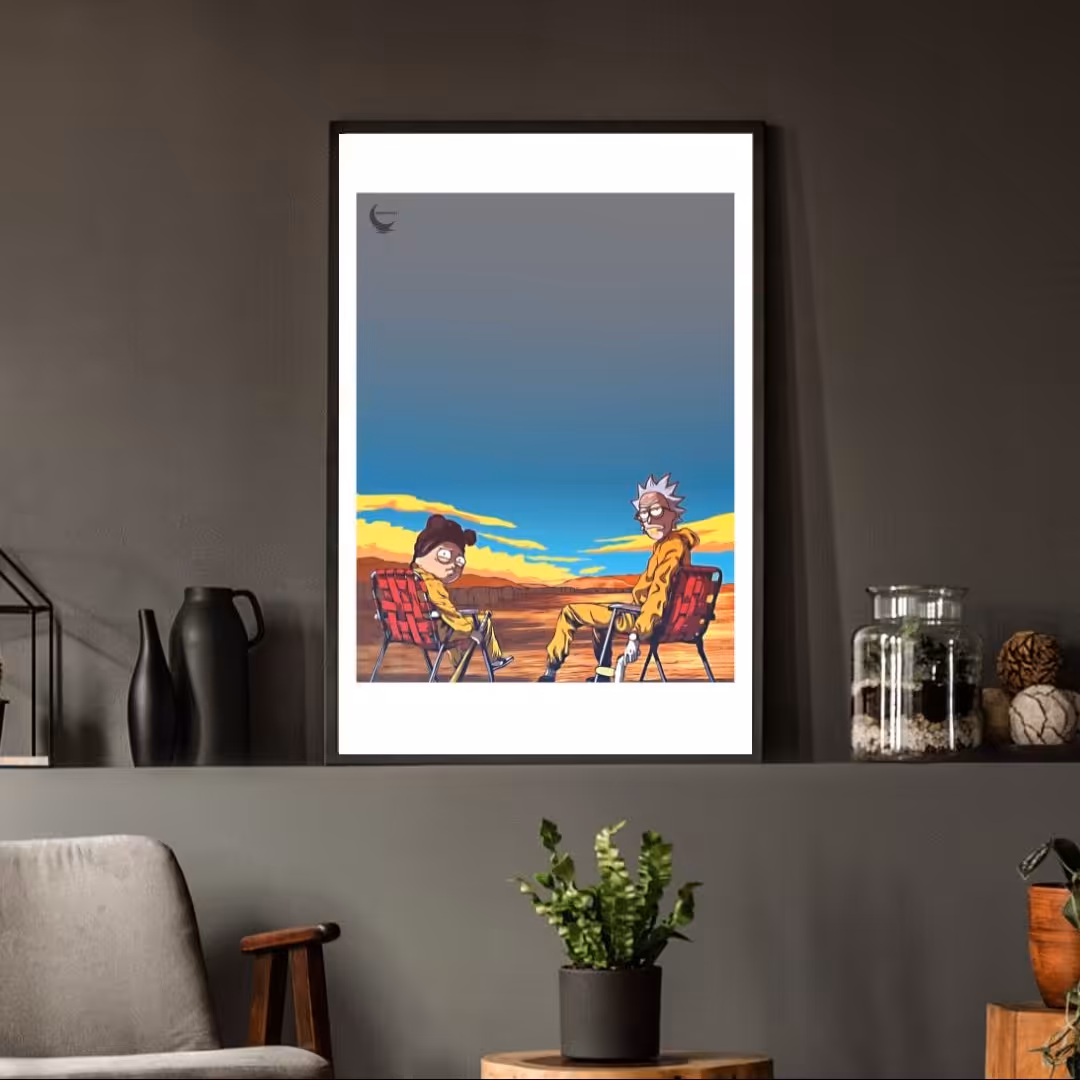 تابلو ریک اند مورتی 