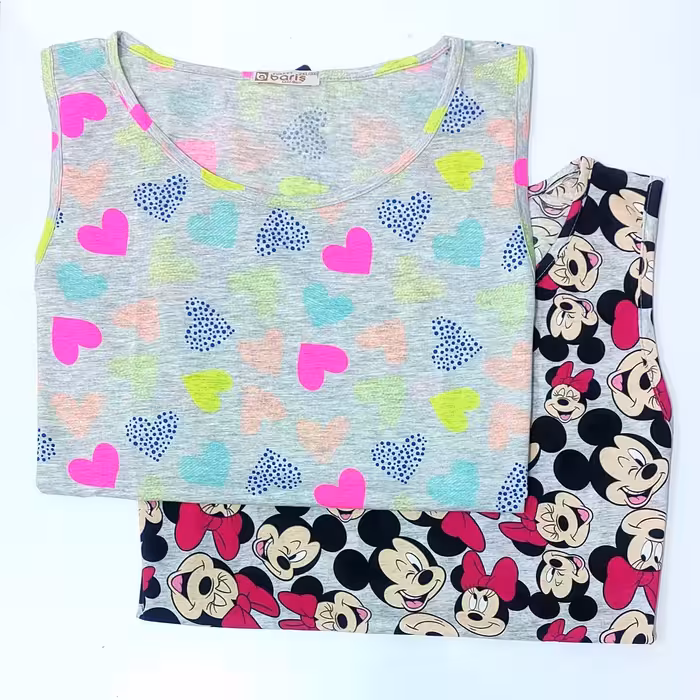 تاپ نخی زنانه در دو سایز لارژ و ایکس لارژ