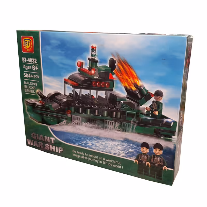 ساختنی بی تی مدل ناو جنگی 