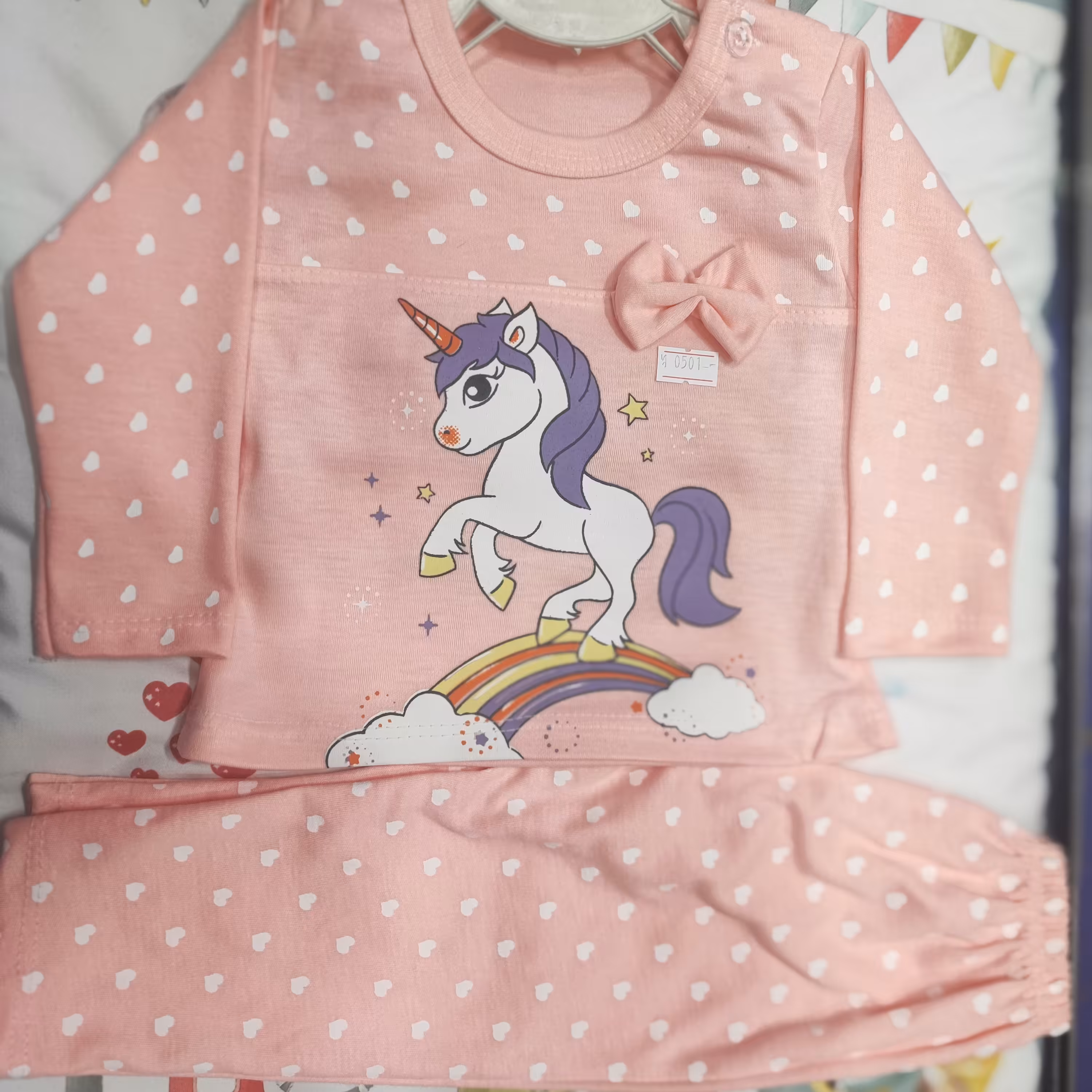 بولیز شلوار نوزادی دخترانه سایز3جنس نخ پنبه 