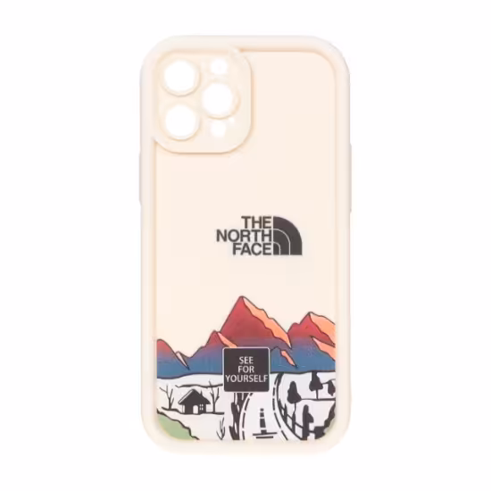 قاب گوشی Solid Case North Face طرح دار برای iPhone 12 Pro Max
