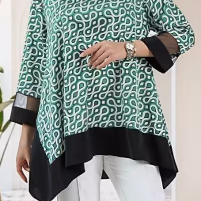 شومیز سایز بزرگ آوینا الیزه