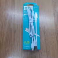 کابل دن من 2.4  آمپر یو اس بی به میکرو یک متری
