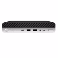 میکرو کیس استوک hp مدل G4 tiny پردازنده Core i5-8400t رم 8GB حافظه 256GB