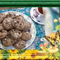 کوکی خانگی ، باگردو وکشمش وبرای شماها که دنبال خاص ترین هاهستید.