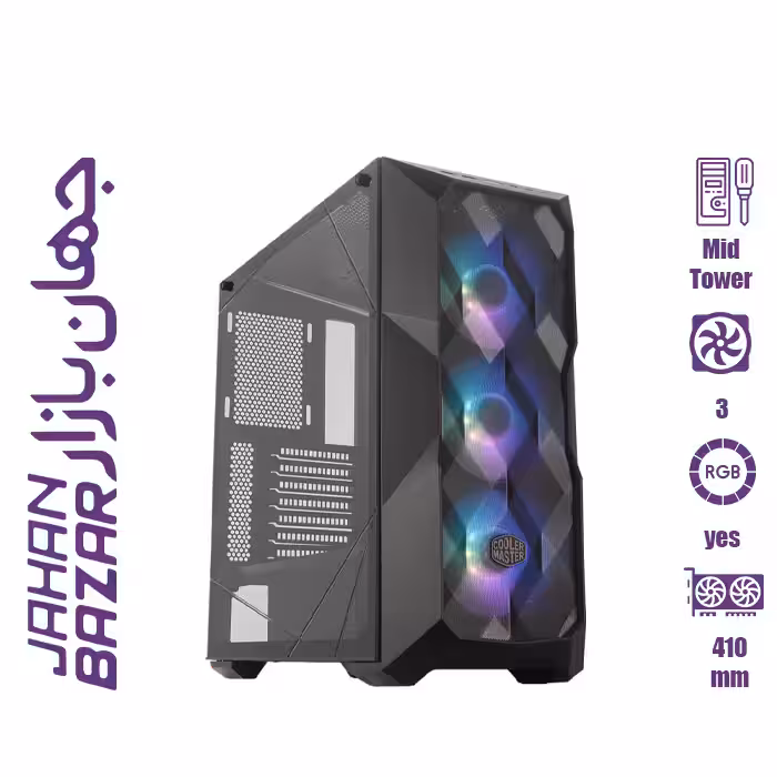 کیس کامپیوتر کولرمستر MasterBox MB511 ARGB