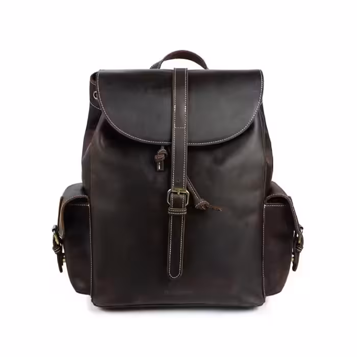 کوله پشتی قهوه ای تیره هایبورگ آلمان 300002