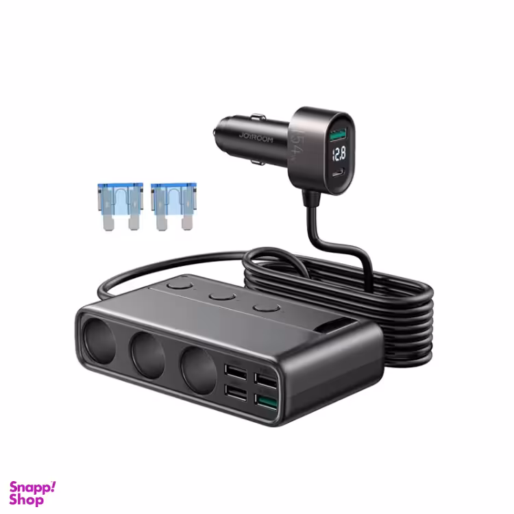 شارژر فندکی 154 وات 9 خروجی جوی روم مدل JR-CL06