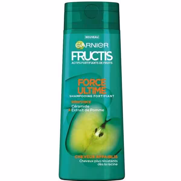 شامپو تقویت کننده موی سیب گارنیر GARNIER سری FRUCTIS مدل ULTIME FORCE حجم 250 میل