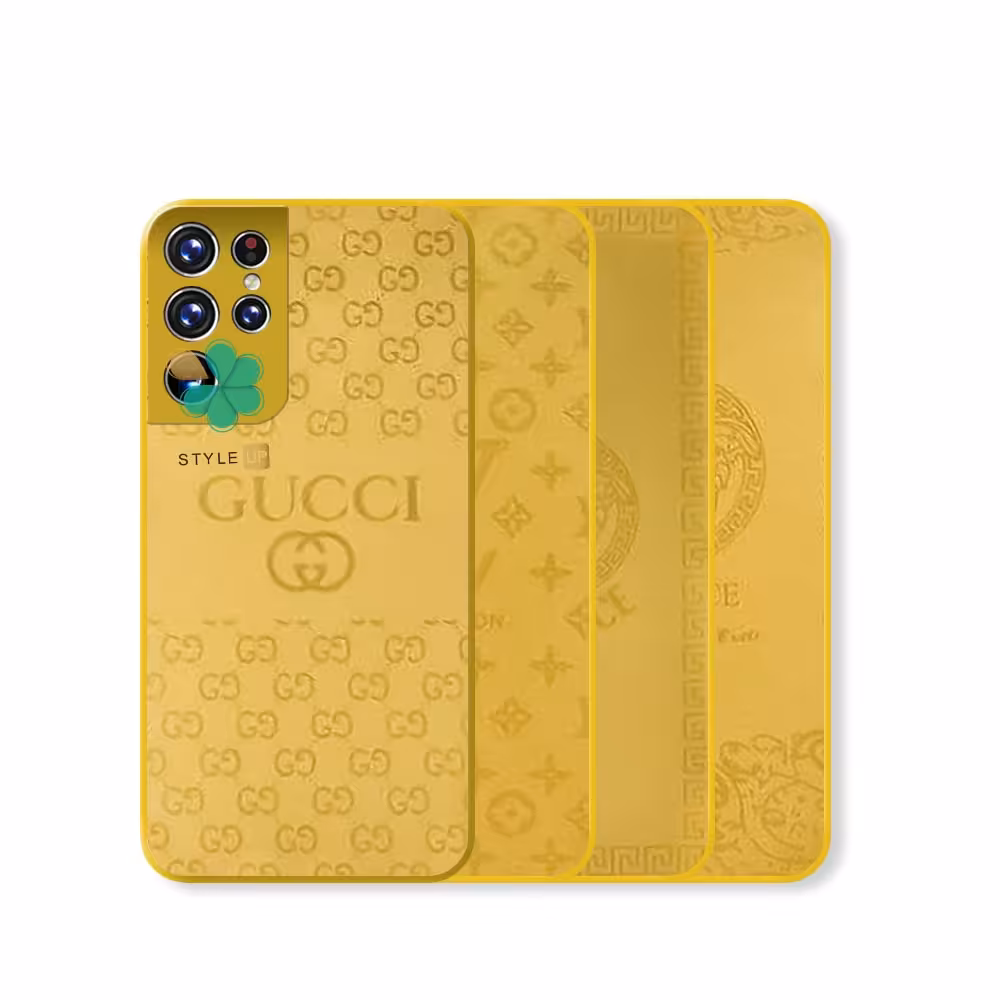 قاب لاکچری گوشی سامسونگ Samsung Galaxy S22 Ultra طرح Gold