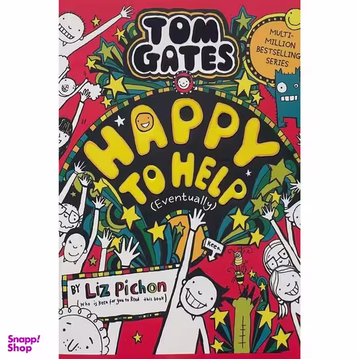 کتاب TOM GATES 20 - Happy to help اثر Liz Pichon انتشارات معیار علم