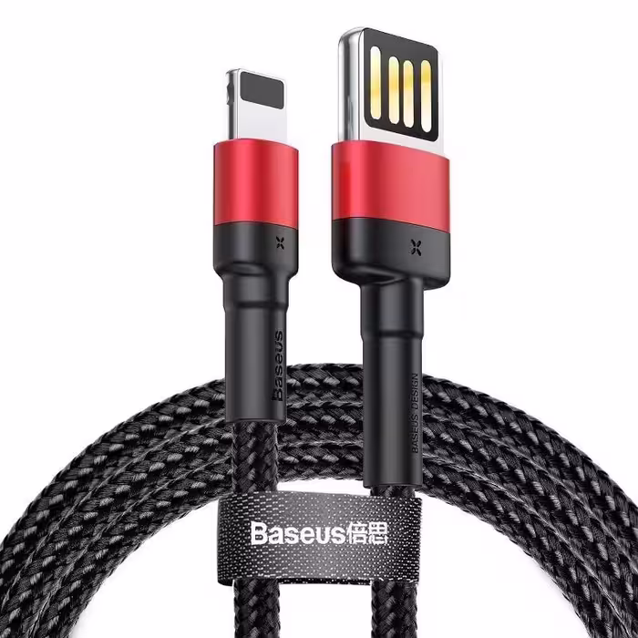 کابل تبدیل USB به لایتنینگ Baseus بیسوس مدل CALKLF-G91 طول 1 متر