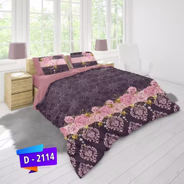 سرویس روتختی لمان کد 2114 دونفره 6 تکه