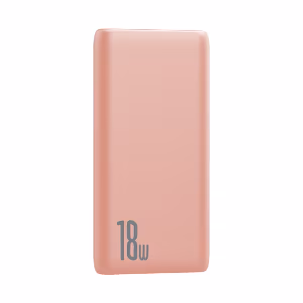 پاور بانک باسئوس Baseus Bipow Quick Charge Power Bank PD QC 10000mAh 18W Pink