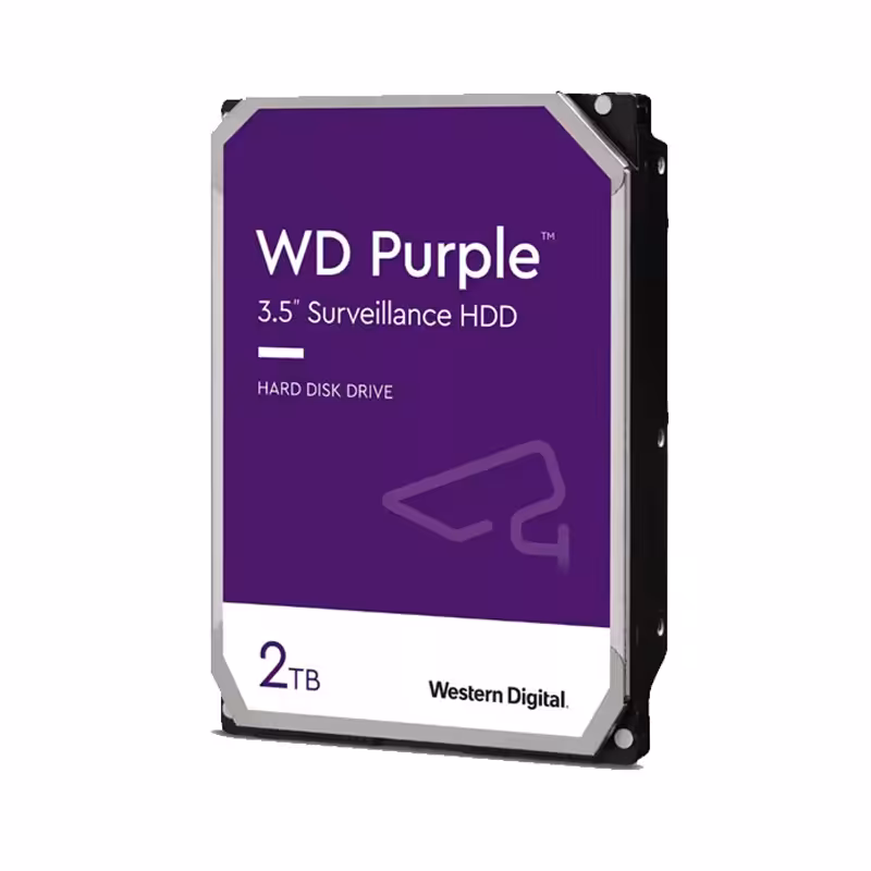 هارددیسک اینترنال وسترن دیجیتال مدل Purple WD20PURZ ظرفیت 2 ترابایت