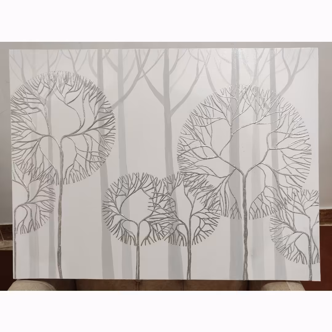 تابلوی دکوراتیو برجسته طرح درخت 