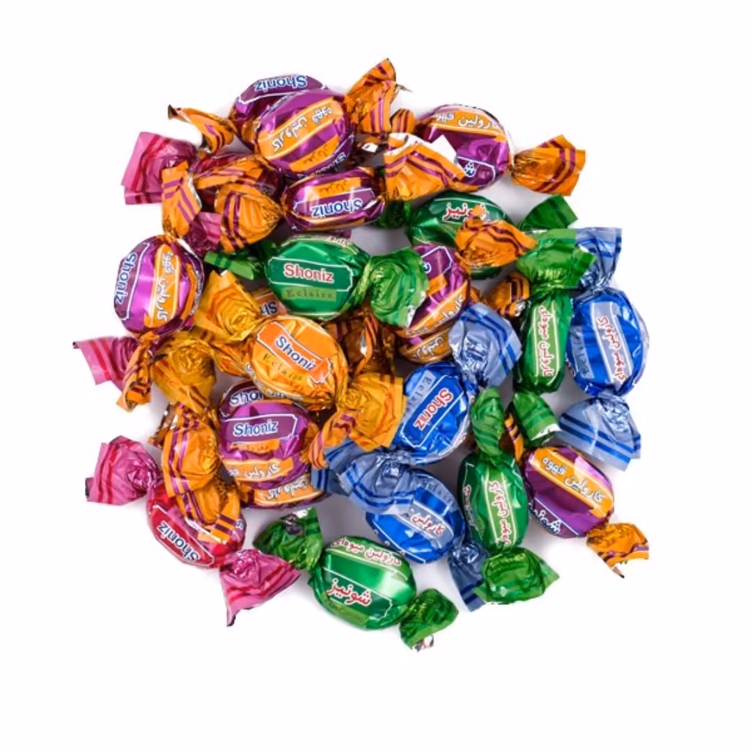 شکلات کارولین مخلوط (750گرم )آقای آجیل