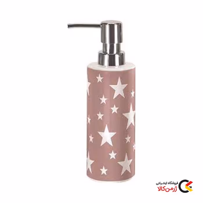 جا مایع سرامیکی مدل nova pink کلین ولکه صورتی نگین دار