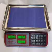 ترازو 40 کیلویی کیبورد استیل محک 